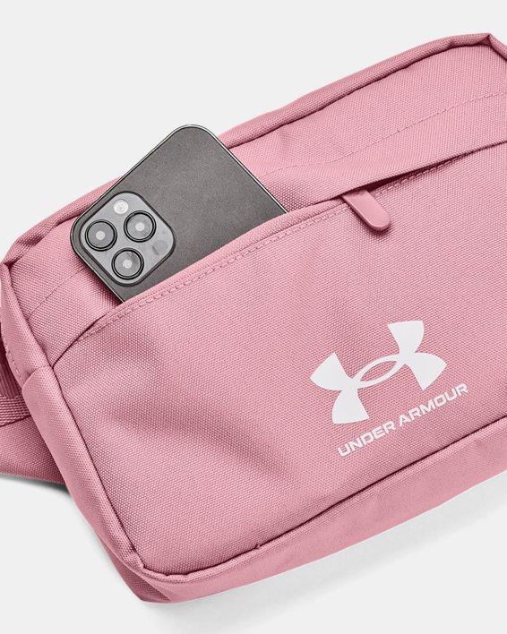 UA SportStyle Lite Waist Bag Crossbody in Pink image number 2